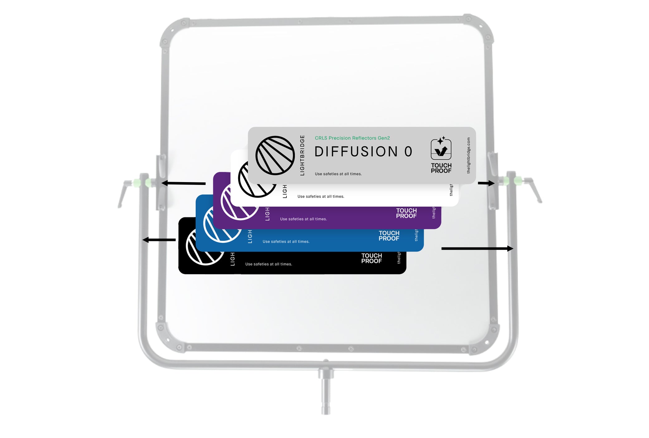 C0300116_Lightbridge-CRLS-precision-lighting-reflector_C-100-Spare-Stickers-Set_2